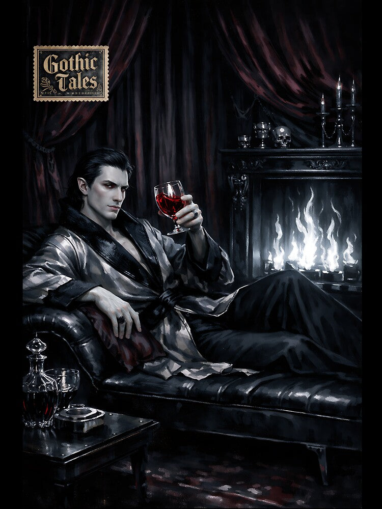The Velvet Sanguine Lounge - Vampire Goth Asthetic by bapupa