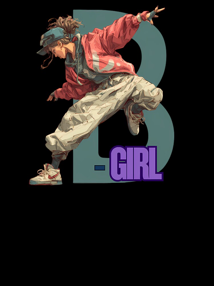 B-Girl Breakdance Amazing Gift For Dancers by MarlenArt