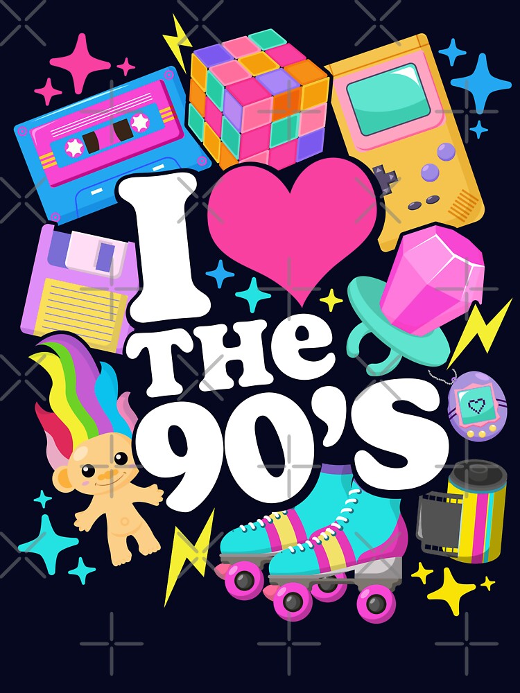 I Love The 90's Retro 90s Costume by petestyles
