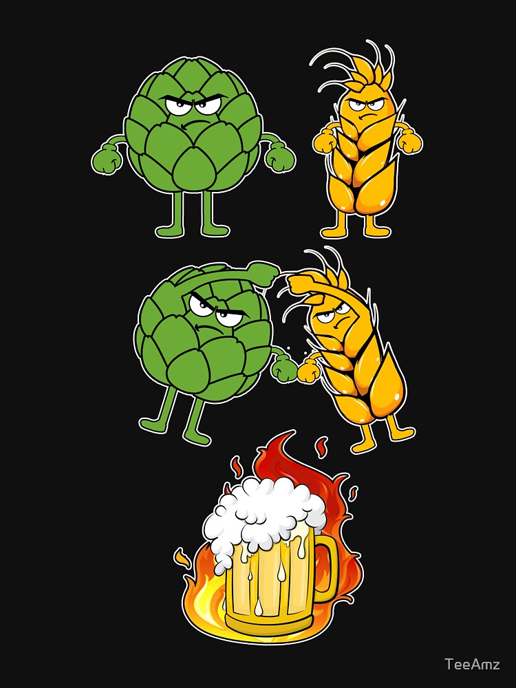 Fusion Beer Funny T-shirt For Beer Lover by TeeAmz