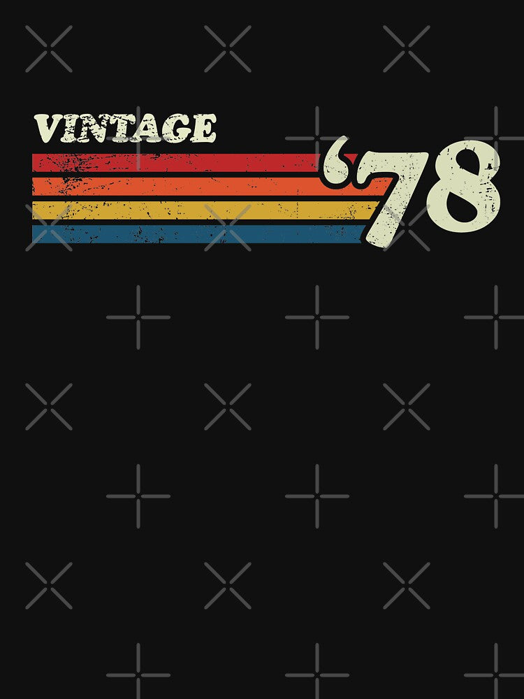 VINTAGE '78 RETRO STRIPES by Teeter-Totter