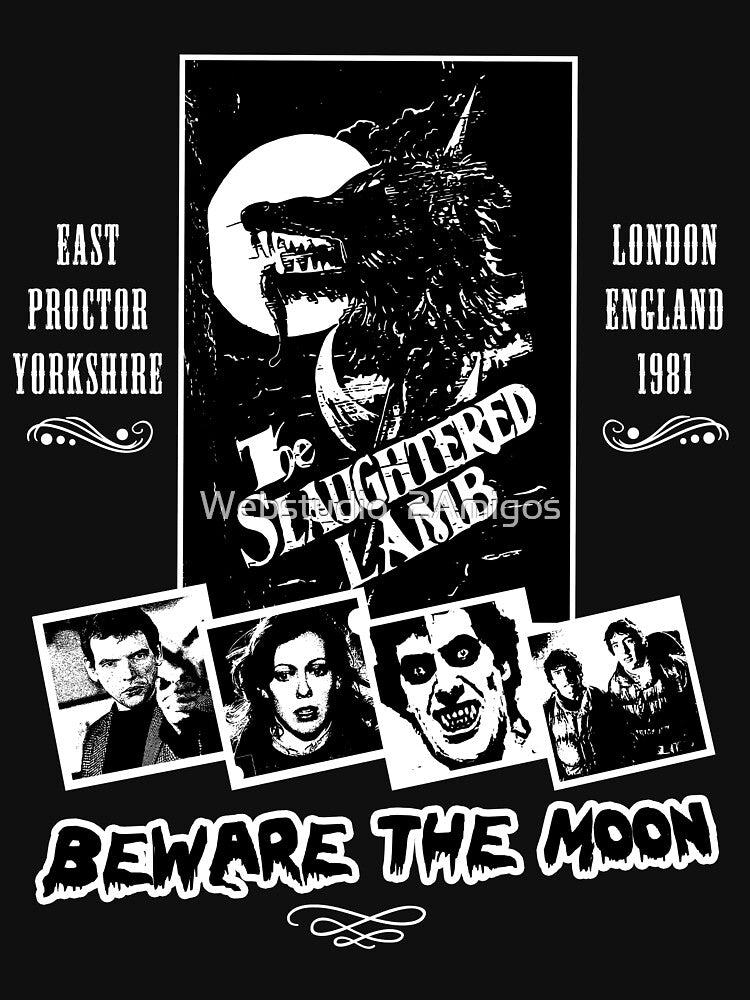 An American Werewolf in London illustration best gift. - Beware The Moon. by Webstudio 2Amigos
