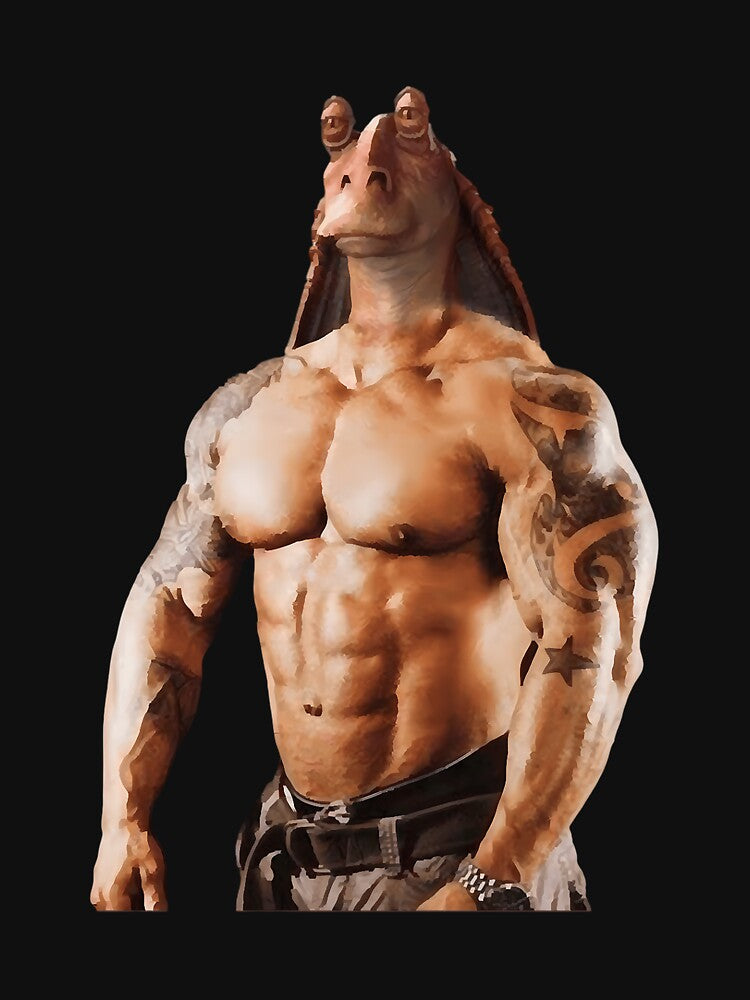 Buffed Jar Jar by DannyOKeefe