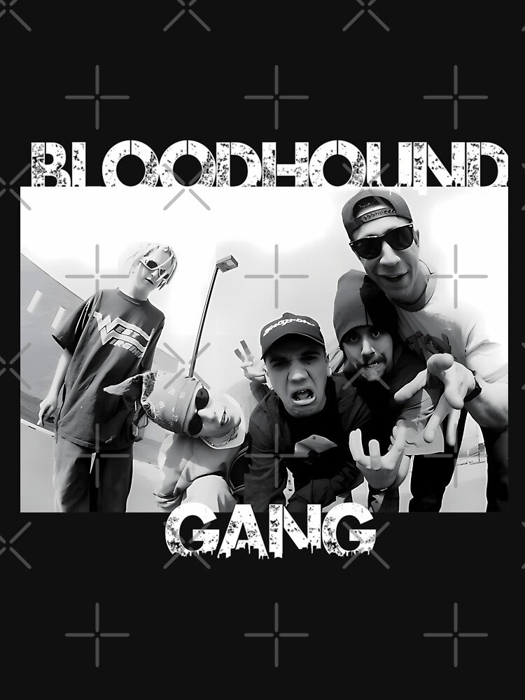 Bloodhound Gang Punk Rock Logo Stickers Pins by korenIlor
