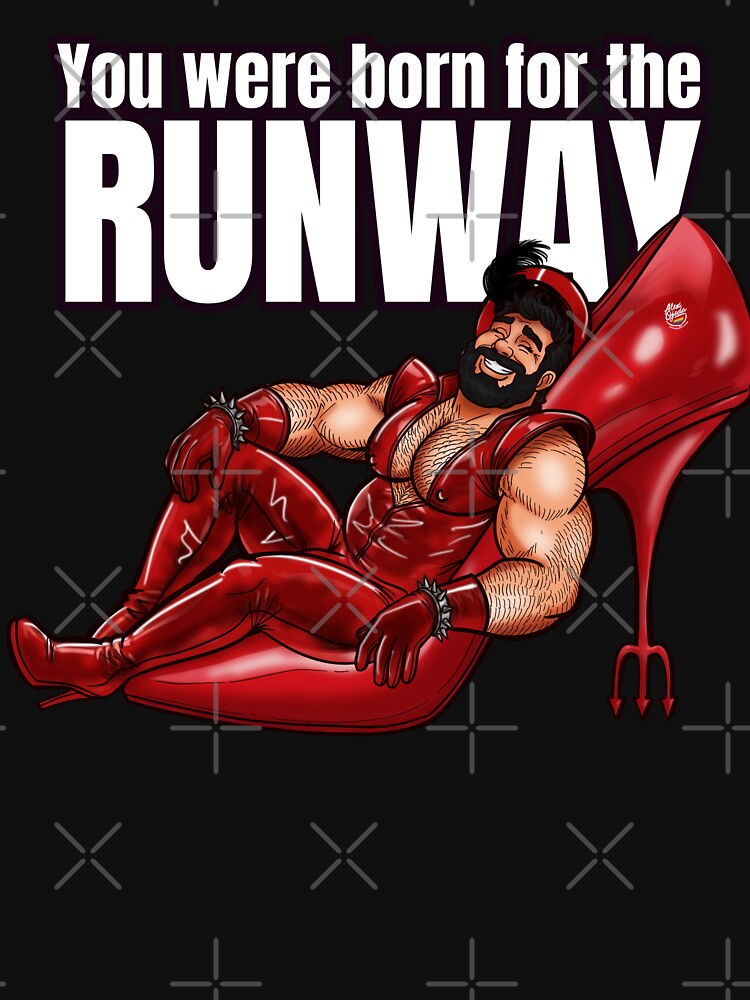 Runway Bear by AlexSketchArt