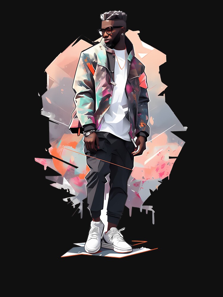 Tinie Tempah Cartoon Character by NecroDesign
