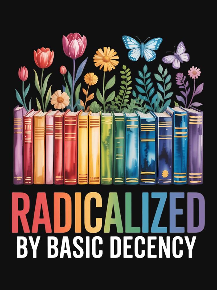 Book Flower Radicalized by Basic Decency Feminist LGBT by TrinaEspinoza