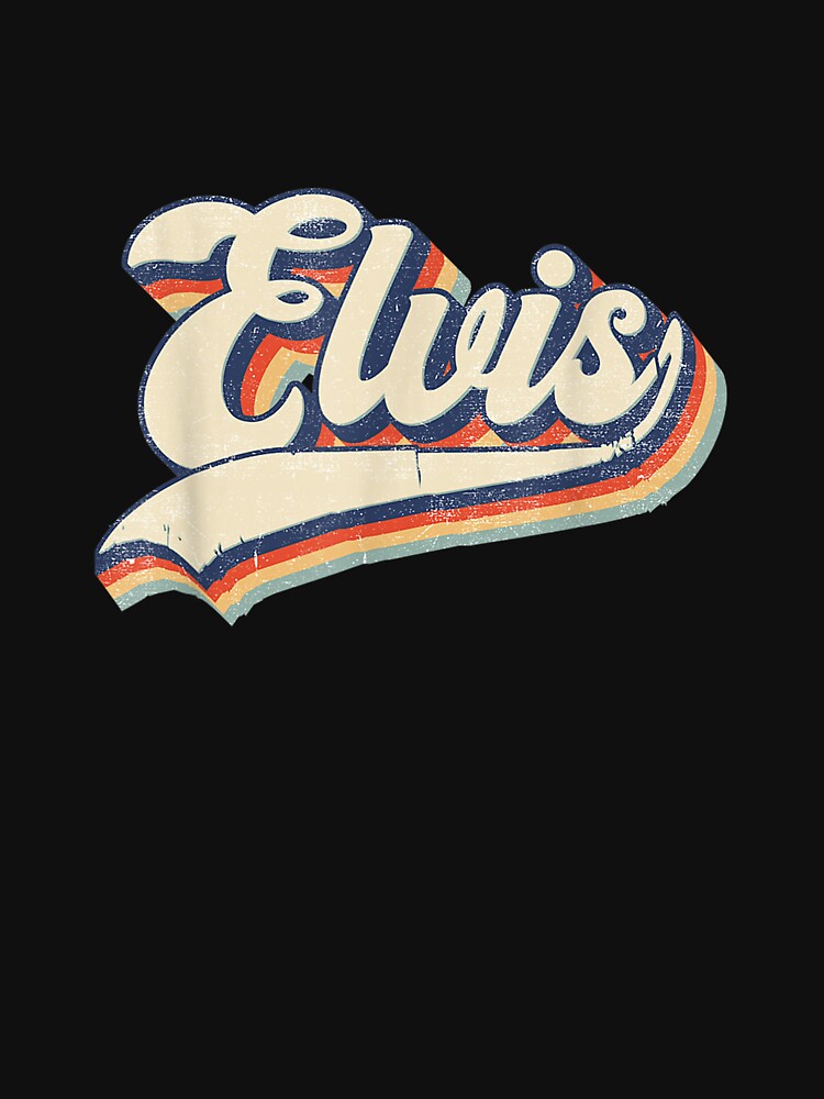 Elvis Name Personalized Vintage Retro by StephanieAyer