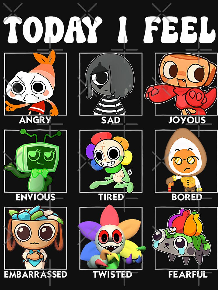 Dandy'S Toons Kids World Characters Today I Feel Panels by YonanJB
