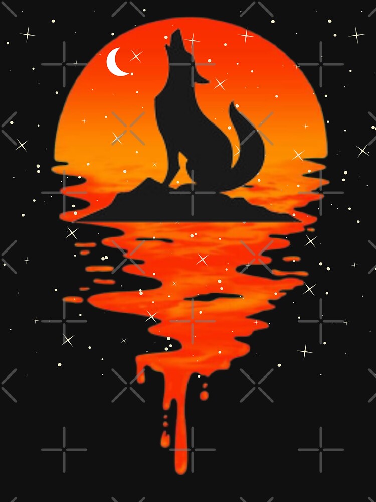 Coyote Retro Vintage by GameNarongdech