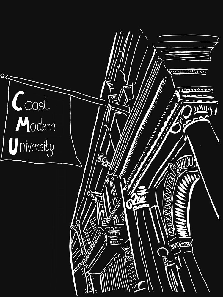 Coast Modern University dark by CoastModernRPG