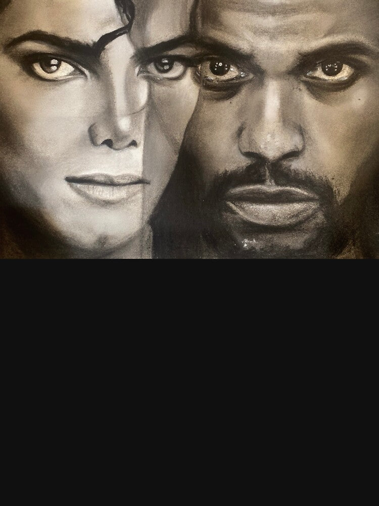 Michael Jackson & The Weeknd by PIPPIN’S PRINTS