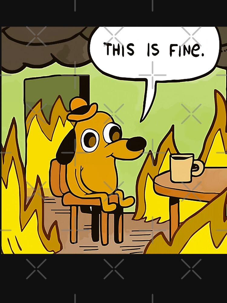 This Is Fine - Funny Meme by Maytham-99
