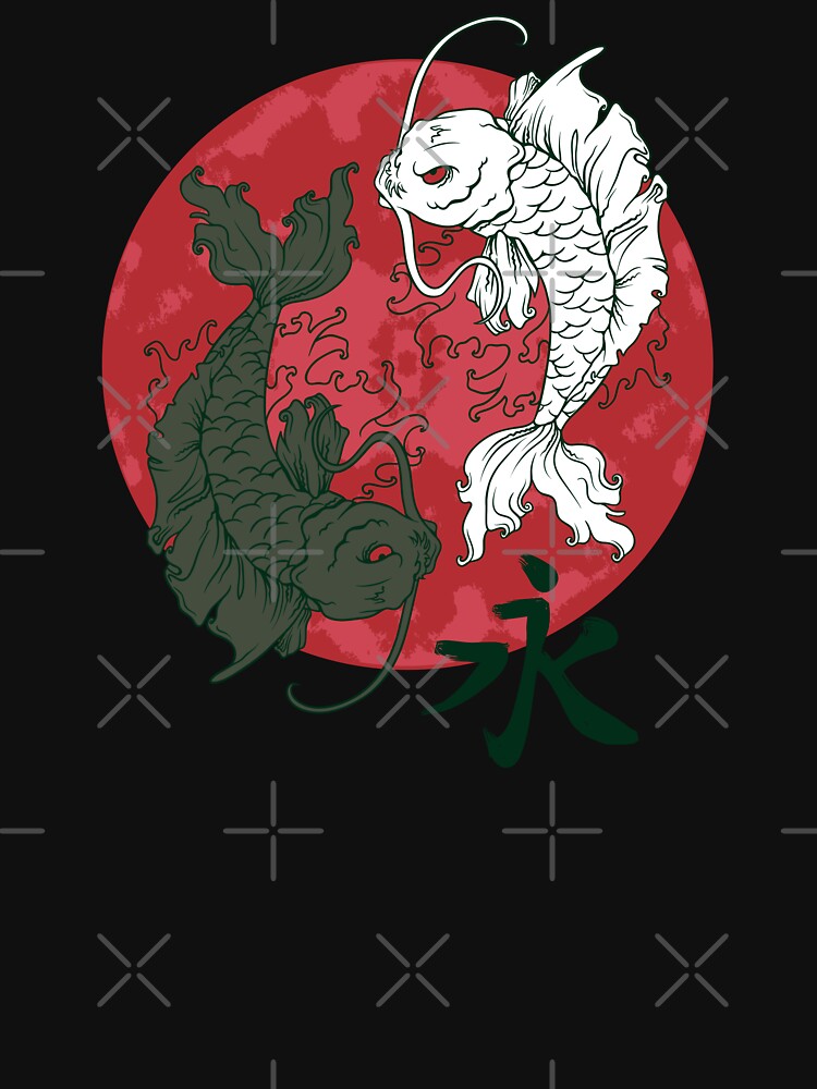 Japan Koi Carp Trend Design Stylish Asian by Galaxy-Corner