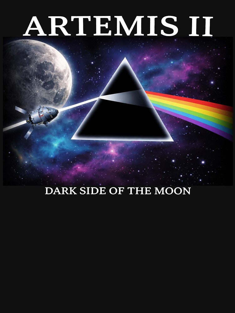 Artemis II Dark Side of the Moon Space Mission, Future Moon Mission, Artemis II 2026 Rocket Launch by MaiVNMiMi