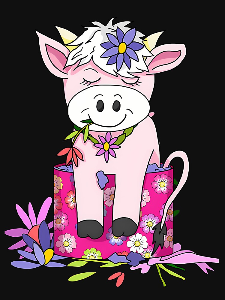 Cartoon Cow In A Box by easybryna5868