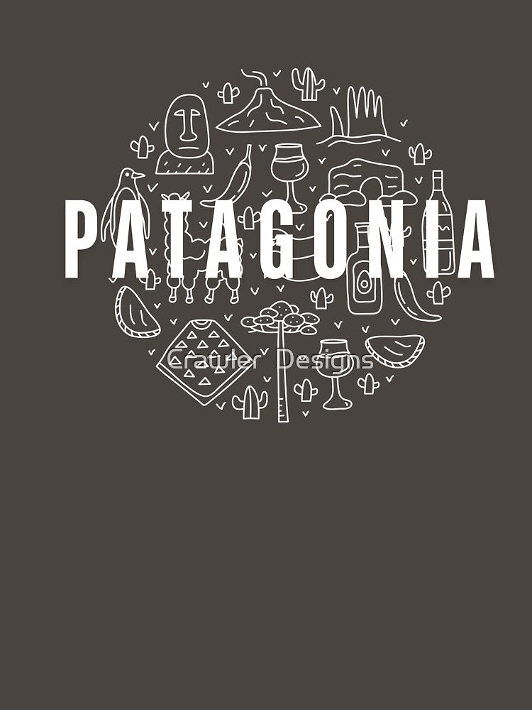 Patagonia - Unisex Pullover Hoodie by Crawler Designs