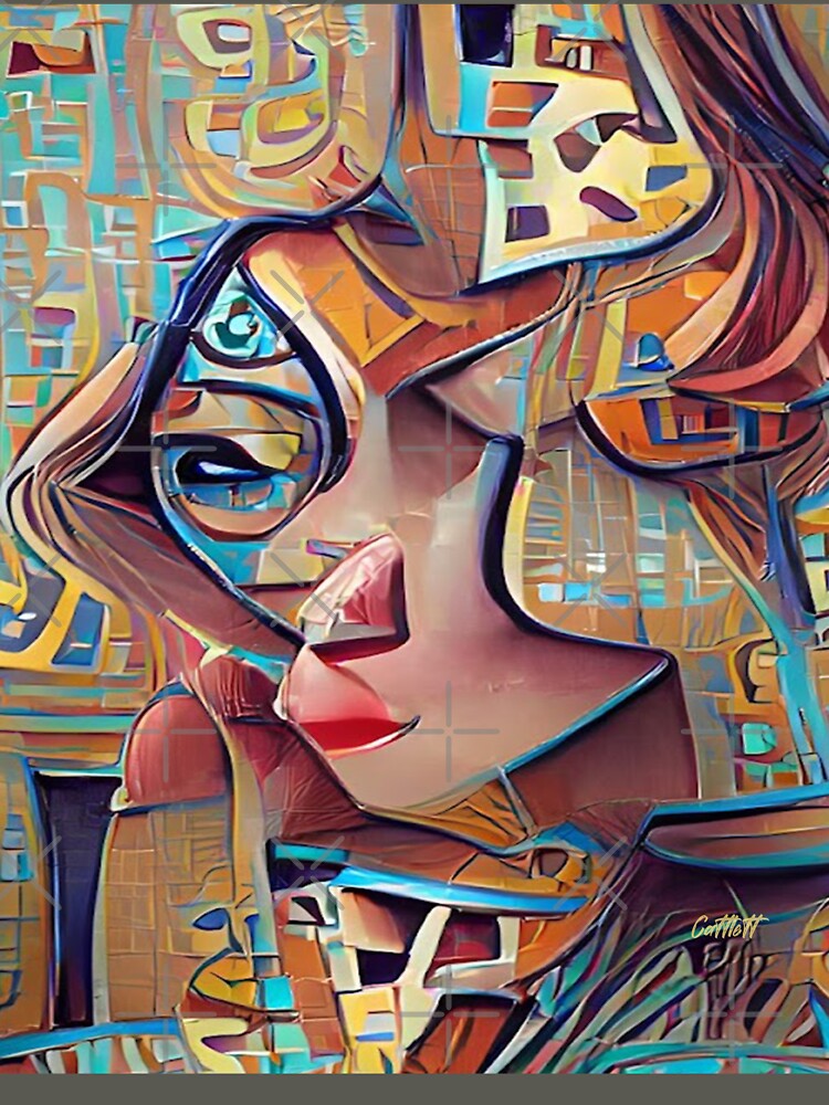 Modern Abstract Art - Cubism - Abstract Art by CattlettArt