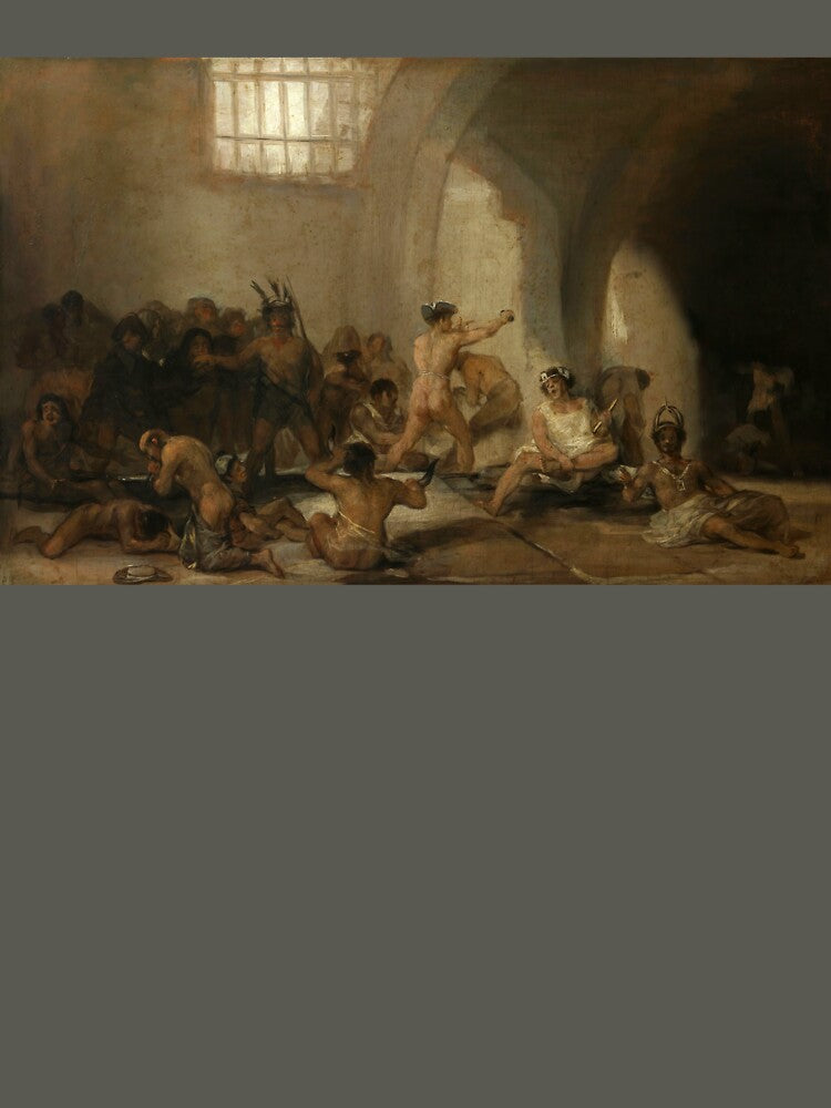 Francisco Goya : The Madhouse (Casa de locos) (1812-19) by YNTDigitalHouse