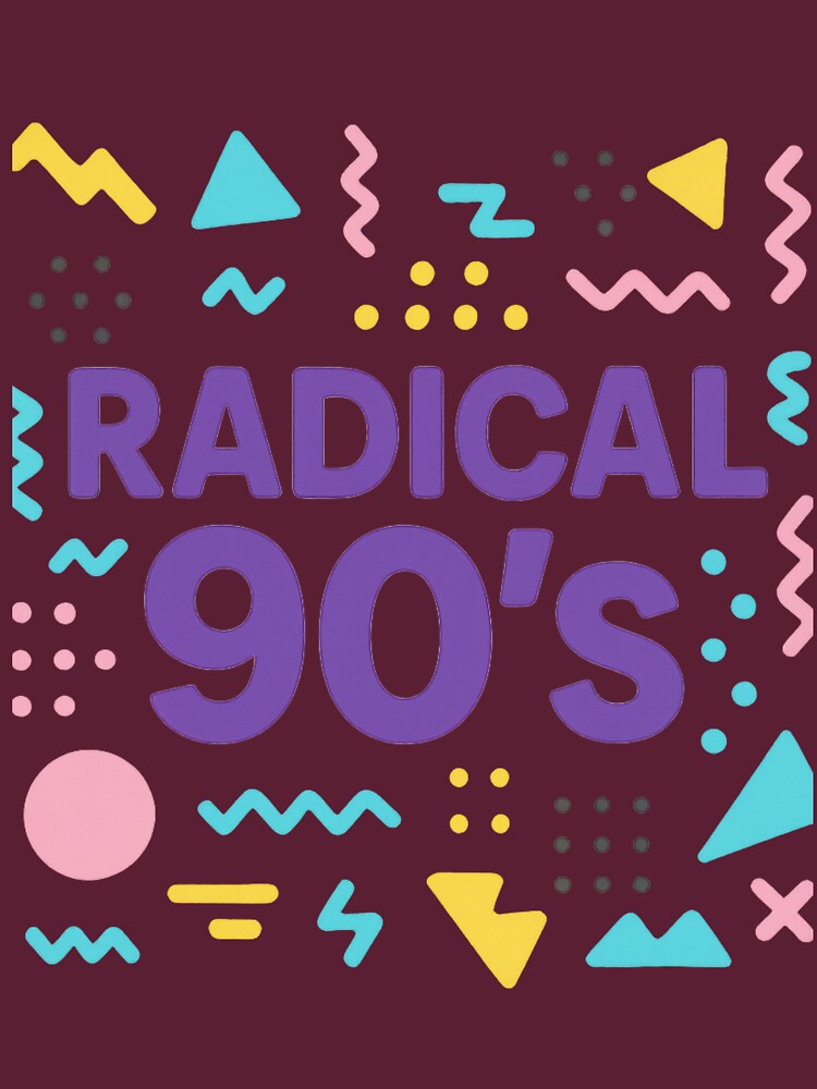 Radical 90’s – Retro Memphis Design by AuuuStudio