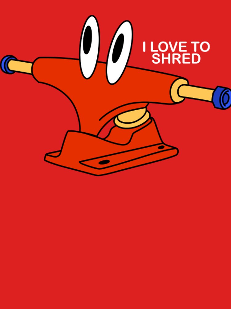 I Love to Shred by TeeHaven-Art