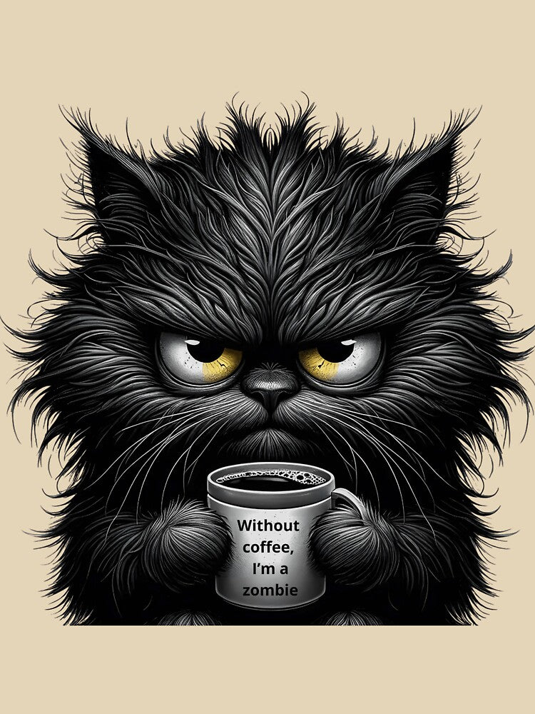 Without coffee, I’m a zombie. by AndrewYoko