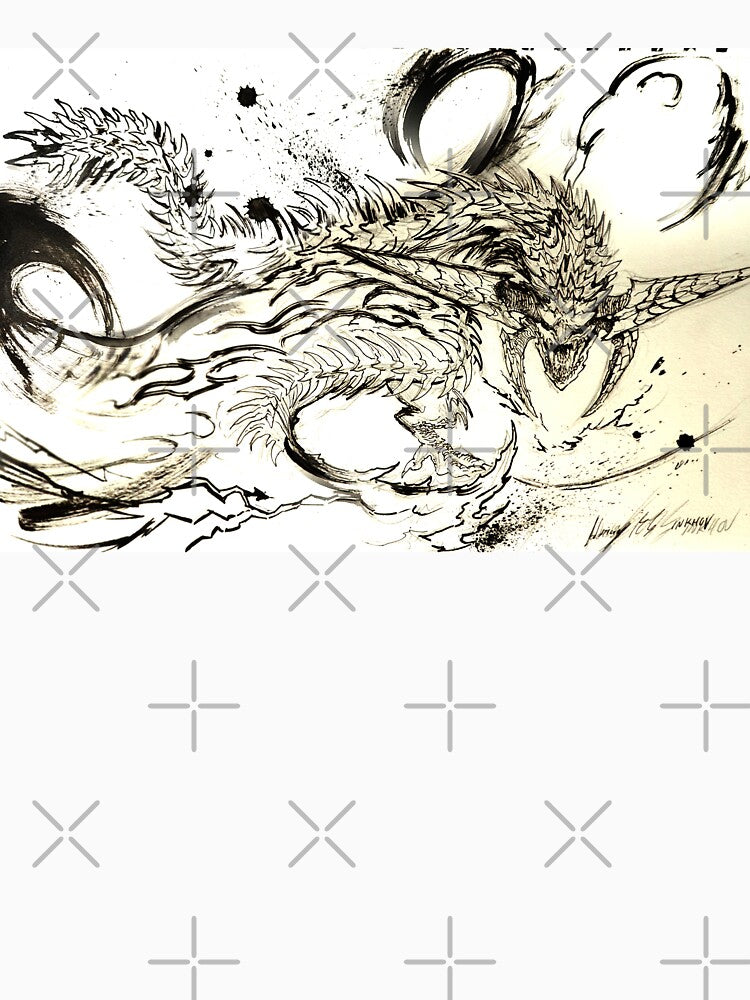 King Dau Monster Hunter Wilds by Inkhov Art