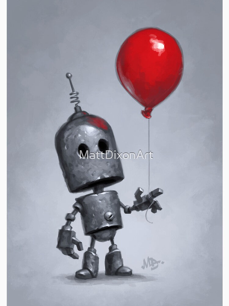 The Red Balloon by MattDixonArt