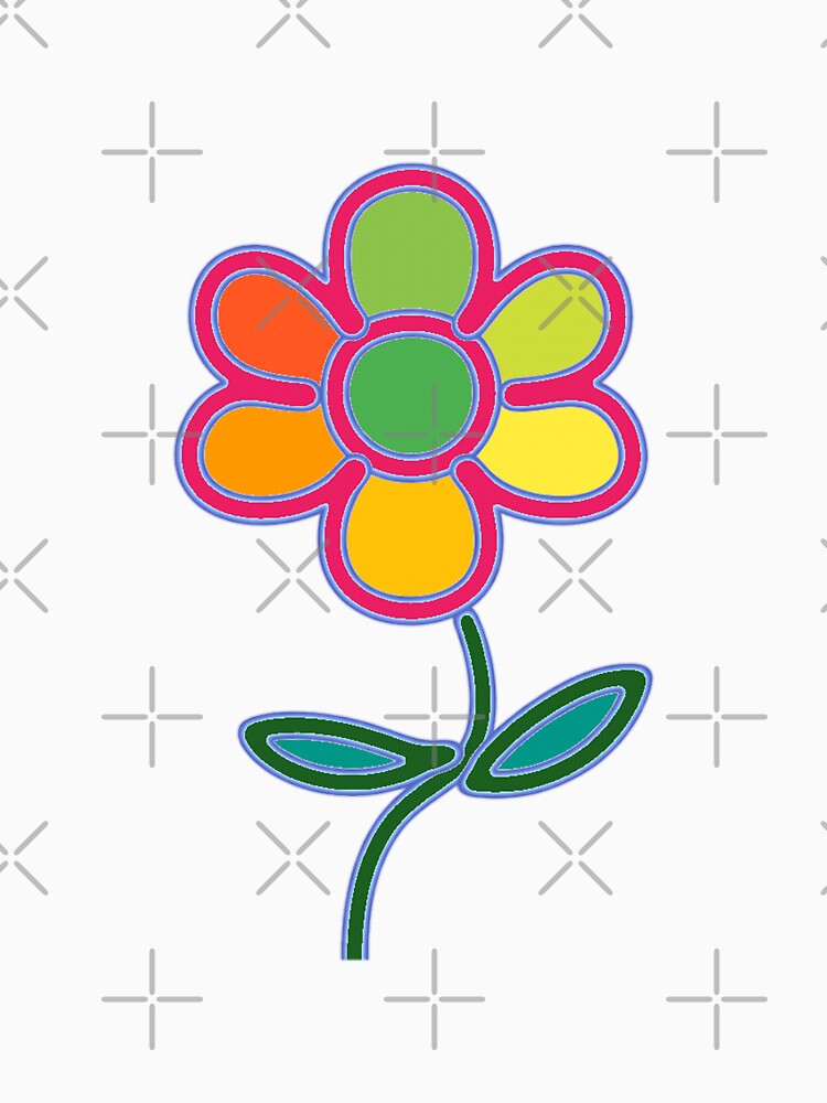 Rainbow Petal Bloom by Khanworld