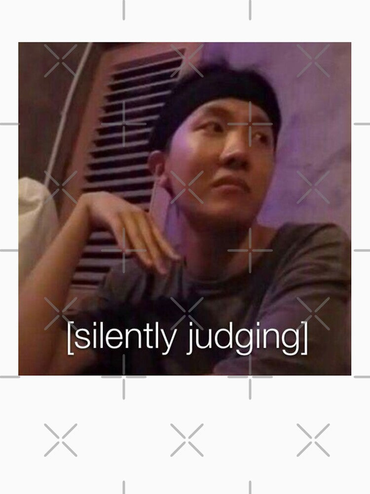 Jhope silently judging sticker meme by tokki-drawings
