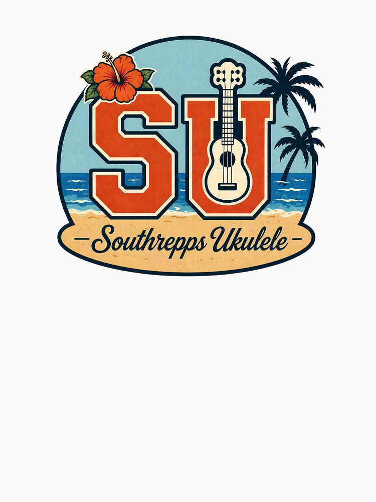 Southrepps Ukulele T-Shirt by hannahxdesign