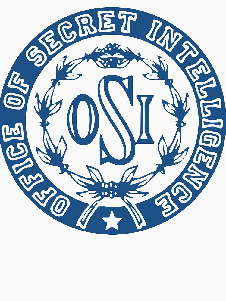 O.S.I. Office of Secret Intelligence by SpudsStickers