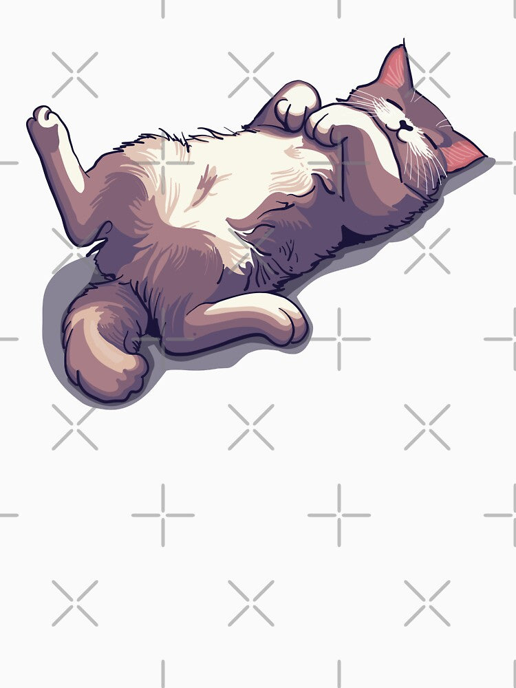 Lazy Day Cat by KilkennyCat Art
