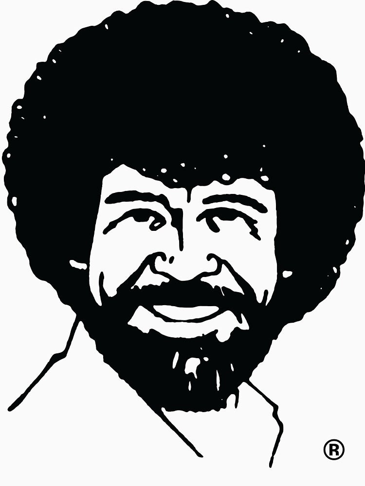 Bob Ross Portrait by Bob Ross Official Merch Shop
