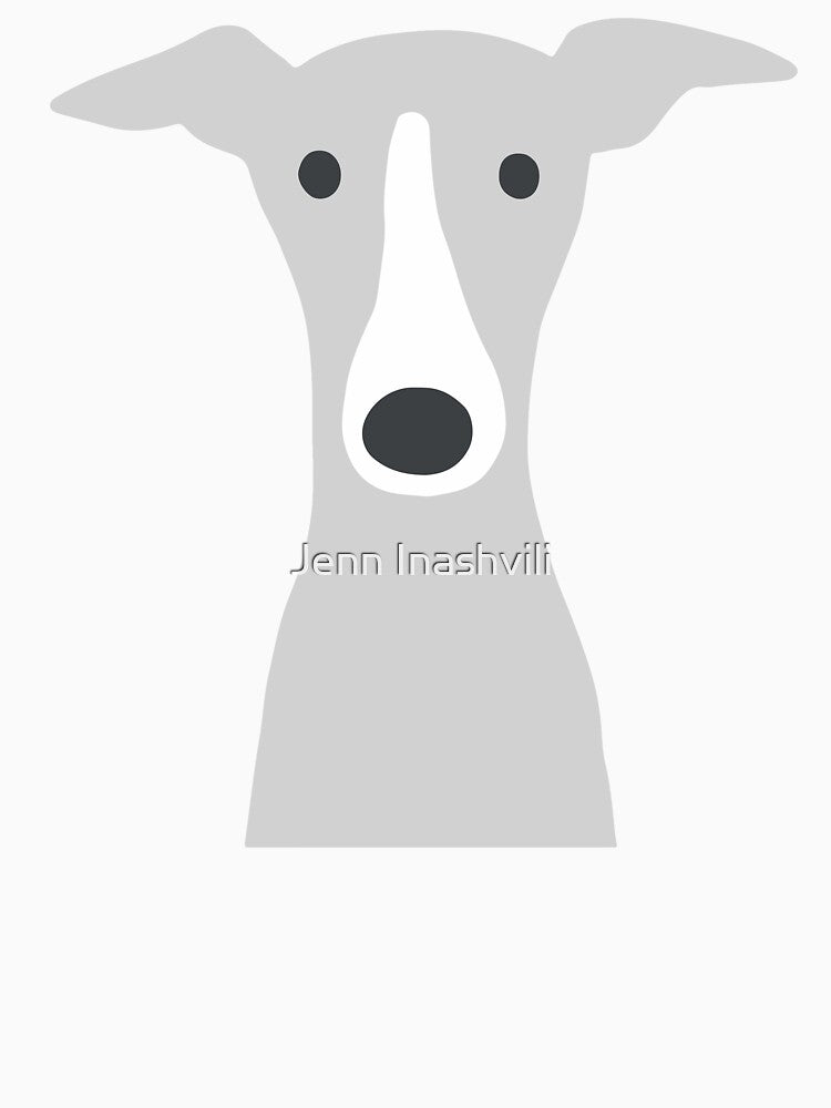 Greyhound | Italian Greyhound | Cute Whippet Dog by Jenn Inashvili