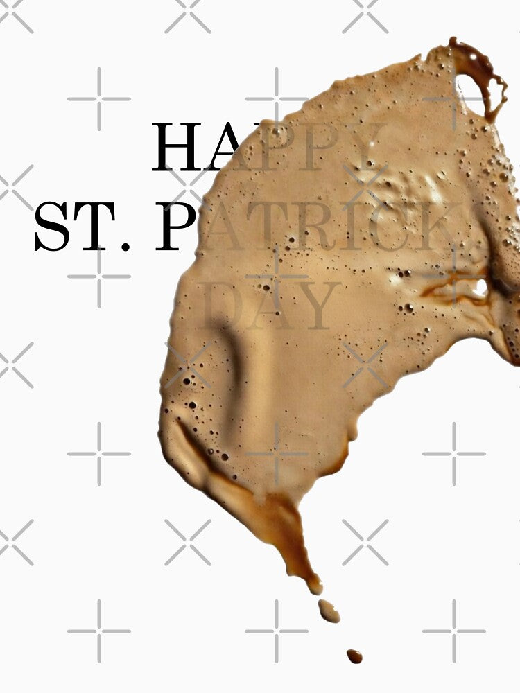 Happy St Patrick's Day Stout Spill Stain by REAL IRISH GIFTS