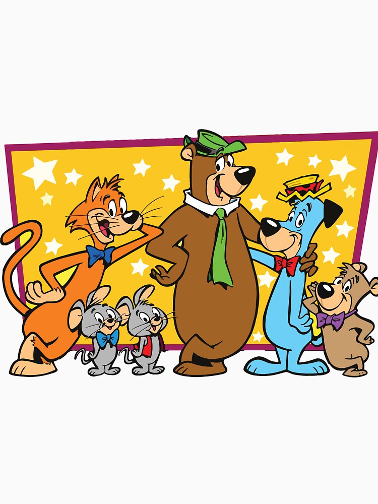 huckleberry hound and friends by Bonobofy