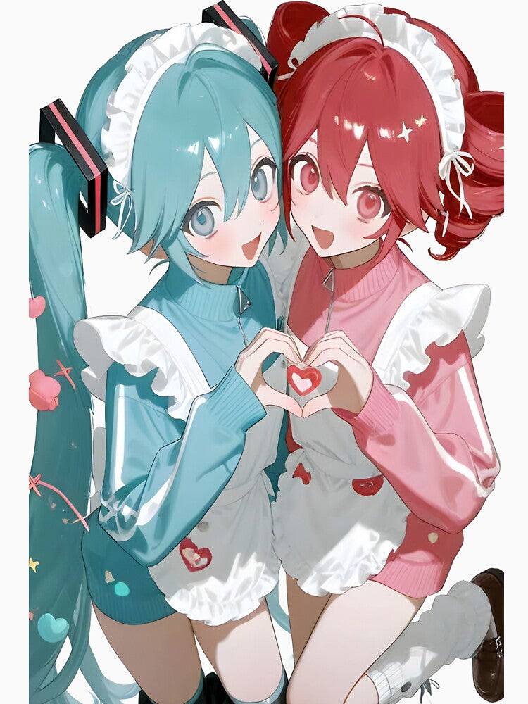 Kasane tetox x miku by RadiantGraphics