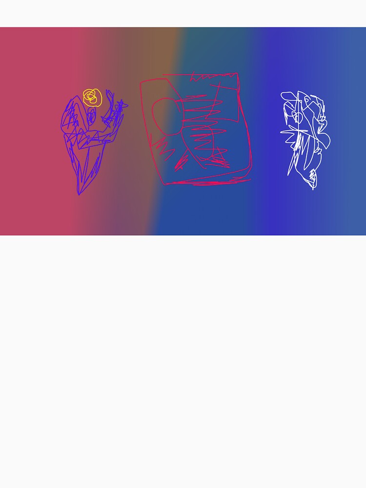 Art Potpourri Minimalist Primitive Abstract Digital Drawing by masabo