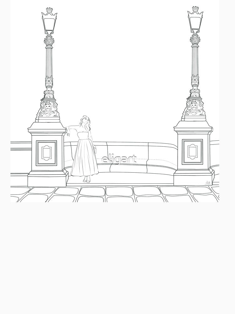 paris bridge by eligart