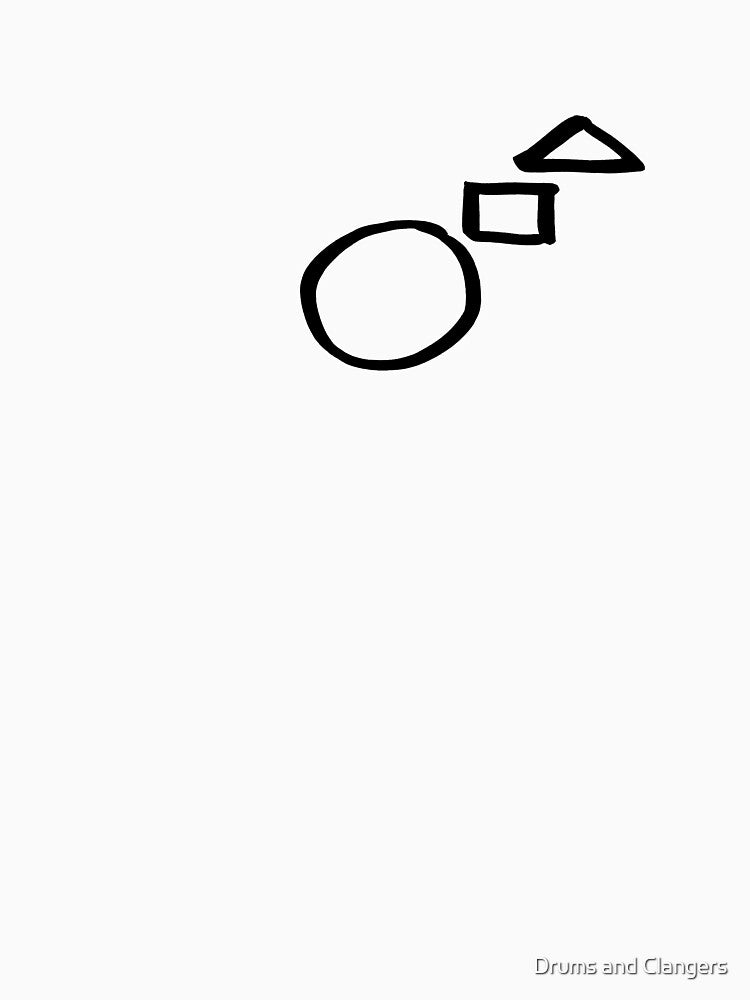 Kick Snare Hi Hat minimalist Drum Set by Drums and Clangers