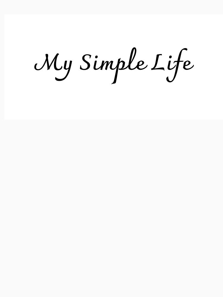 My Simple Life Minimalist by Yvisimplelife
