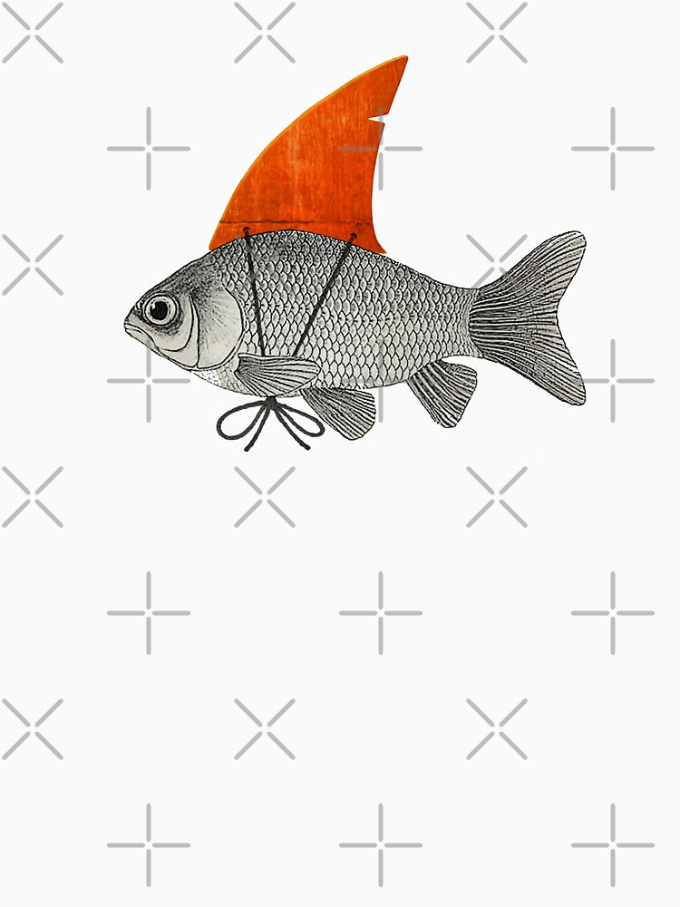 Goldfish with a Shark Fin by Vin Zzep