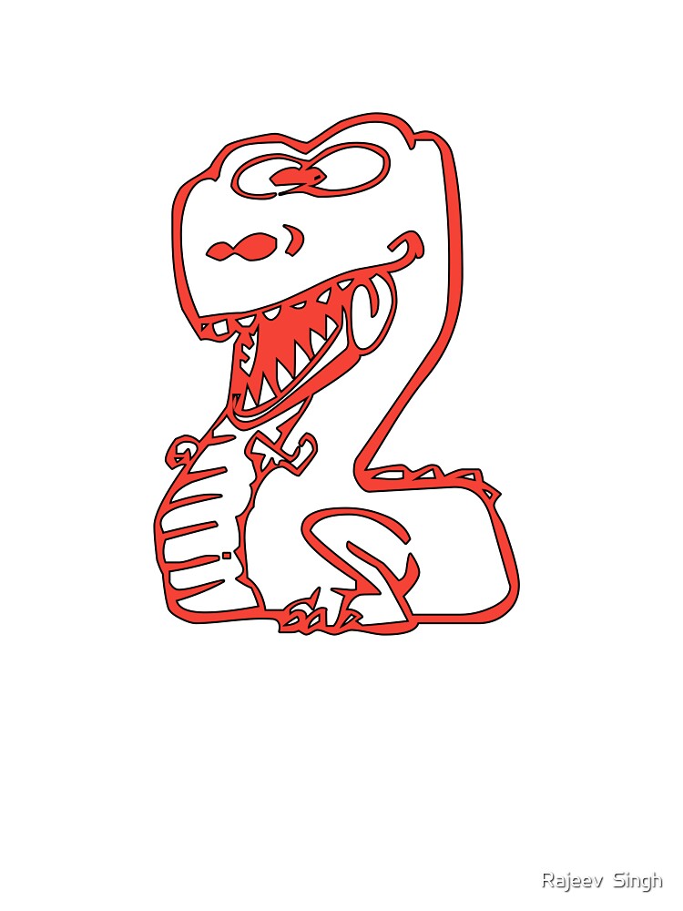 Scary Initial Monogram Z by Rajeev Singh
