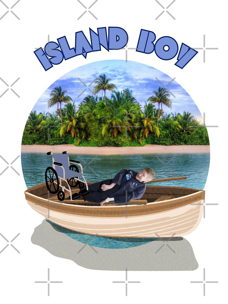 The Island Boy Stephen Hawking by Armkdesigns