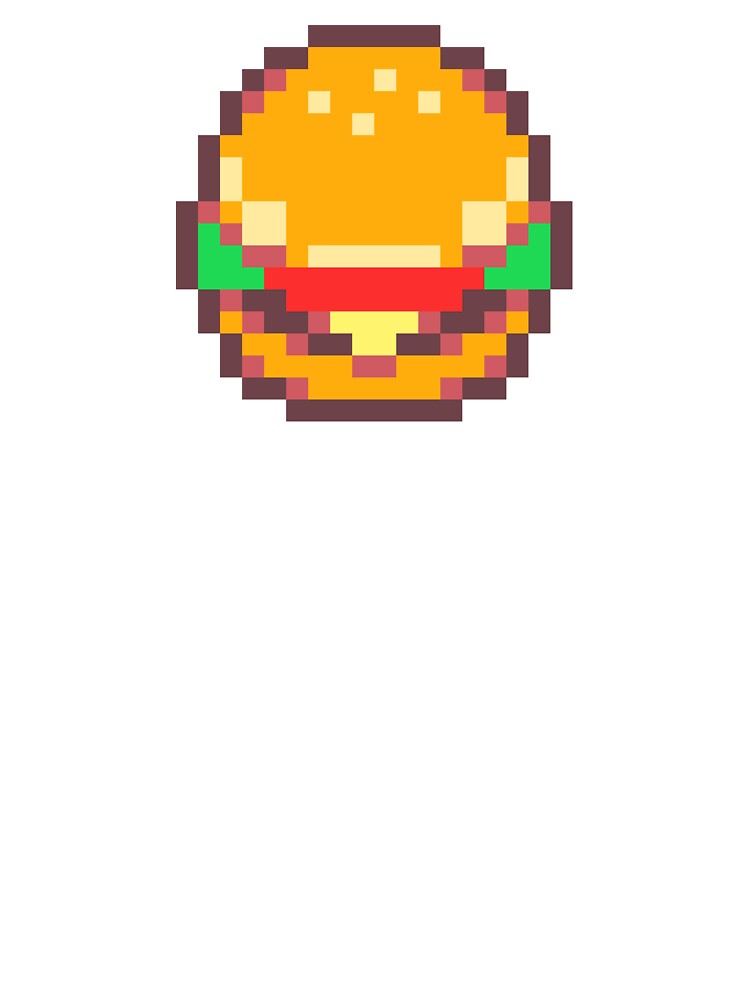 pixel burger by PixelArtiste