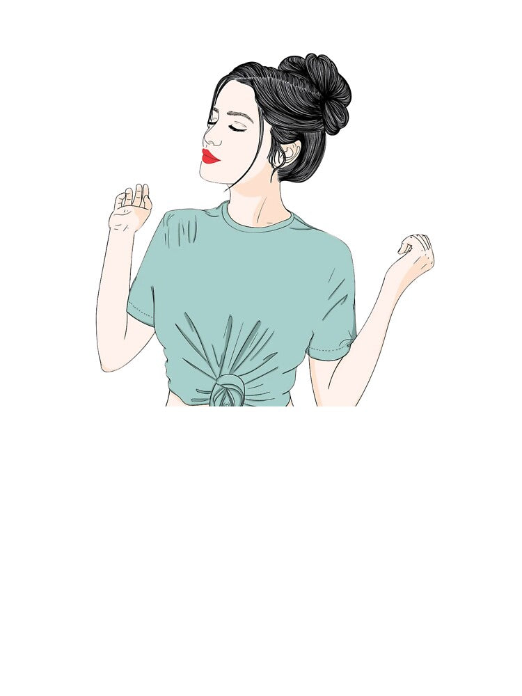 Hair Bun Mint Green by VesperaVoid