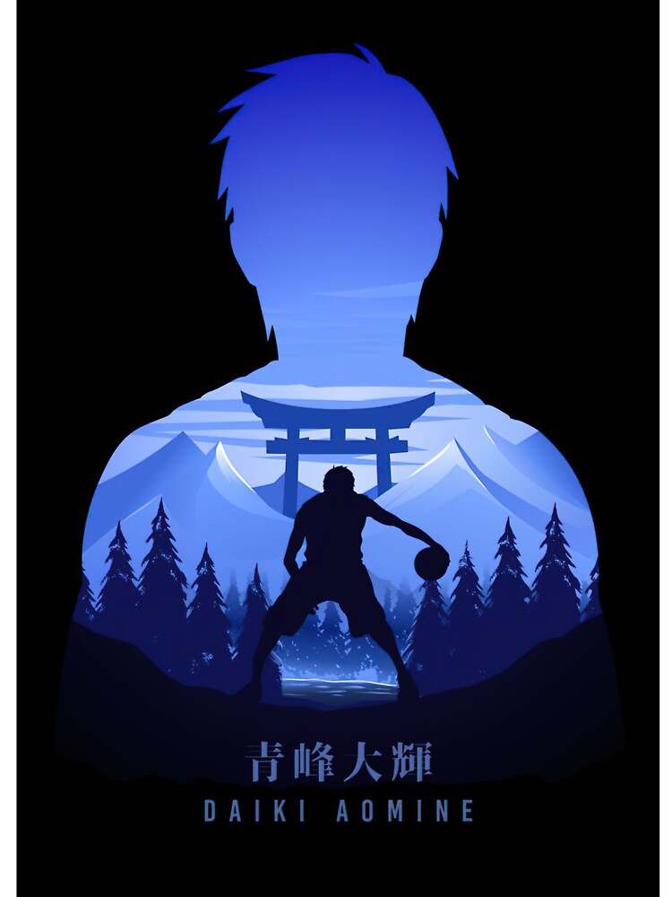 Daiki Aomine Kuroko Basuke by JaredWiseman