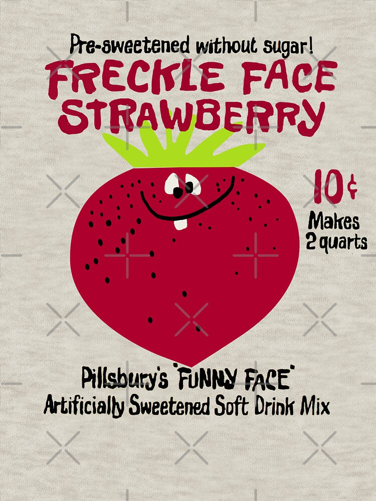 Funny Face "Freckle Face Strawberry" by Offset Vinyl Film