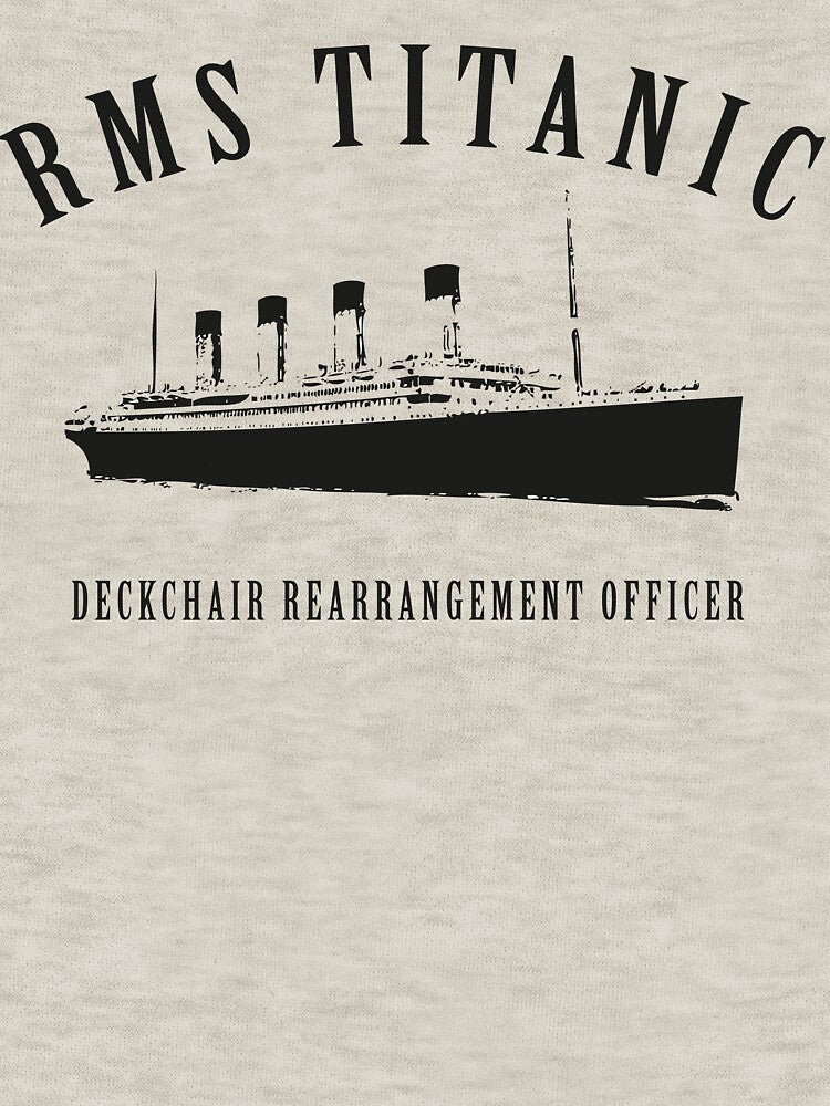 RMS Titanic Deckchair Rearrangement Officer by Stephen Hoper